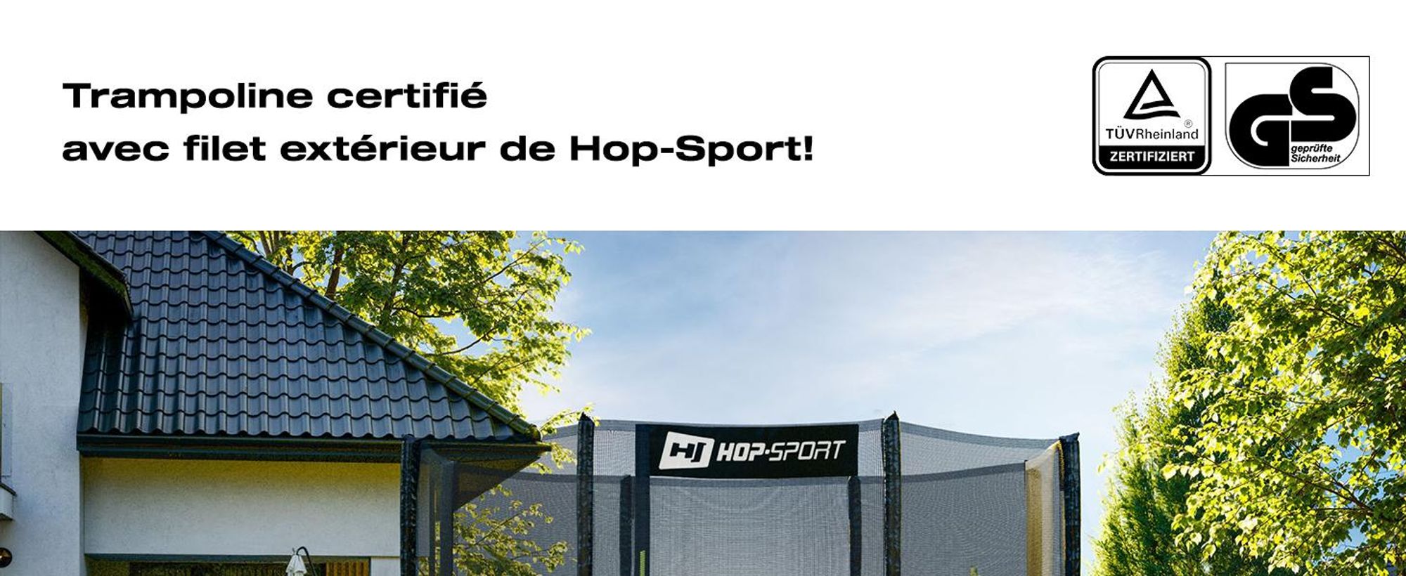 Trampoline de jardin 305 cm