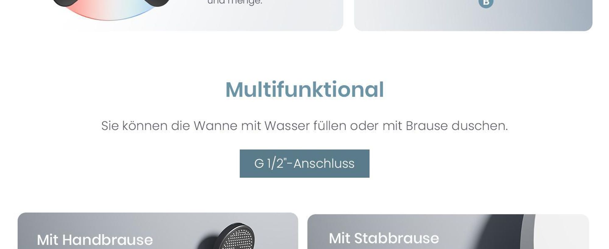 EMKE Badearmatur Wannenarmatur Einhebelmischer Badewanne Wasserhahn aus Messing, Wandmontage Wannenmischer Schwarz Matt