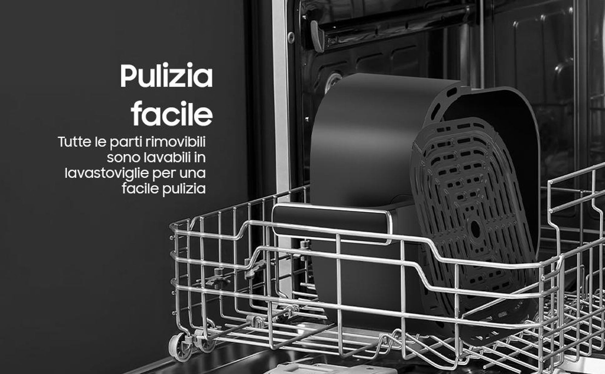 Airfryer AF625A Airfryer XL 6,5 l, senza olio, display digitale, 8 programmi di cottura 80 - 200 °C
