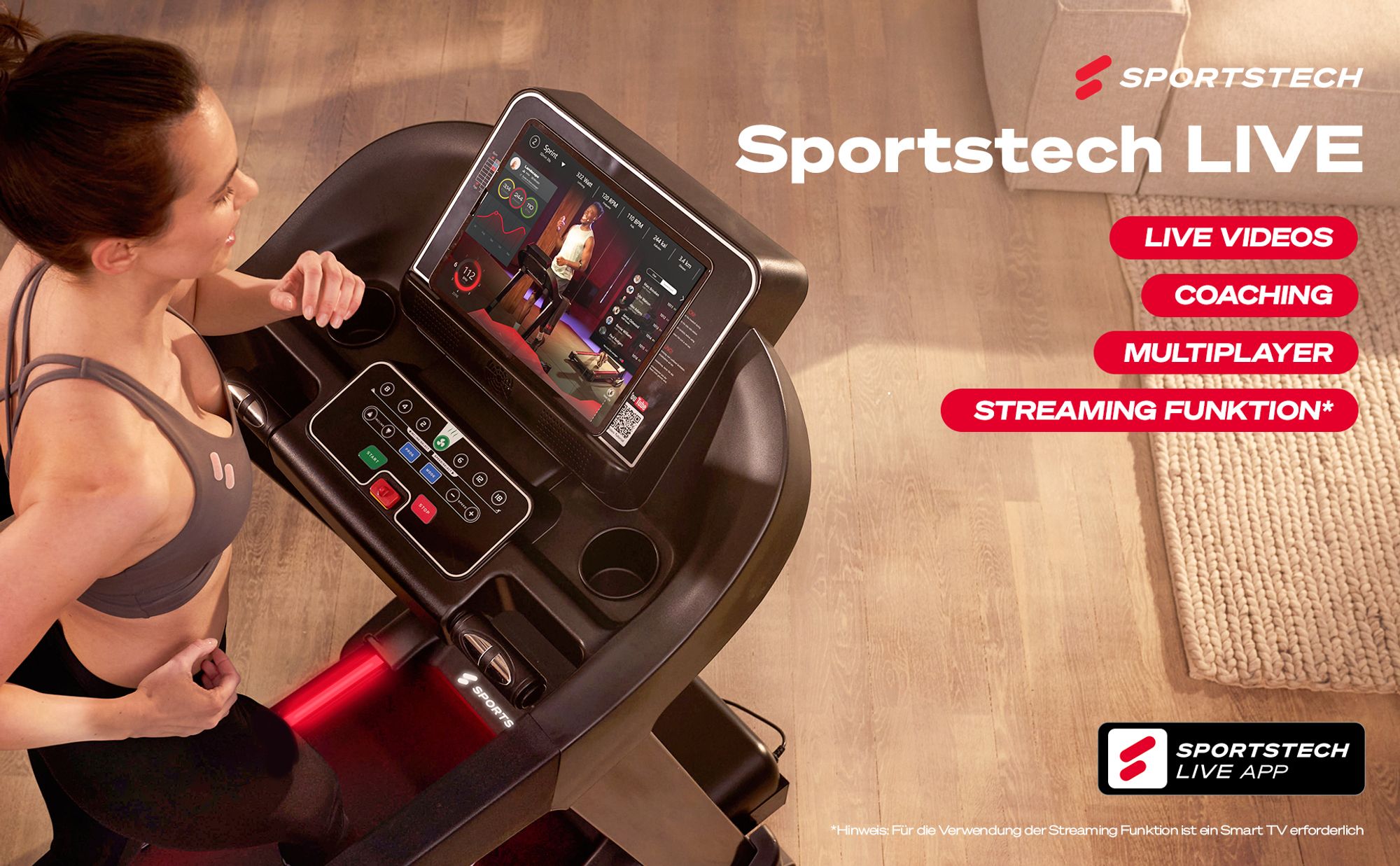 Sportstech Laufband F37s