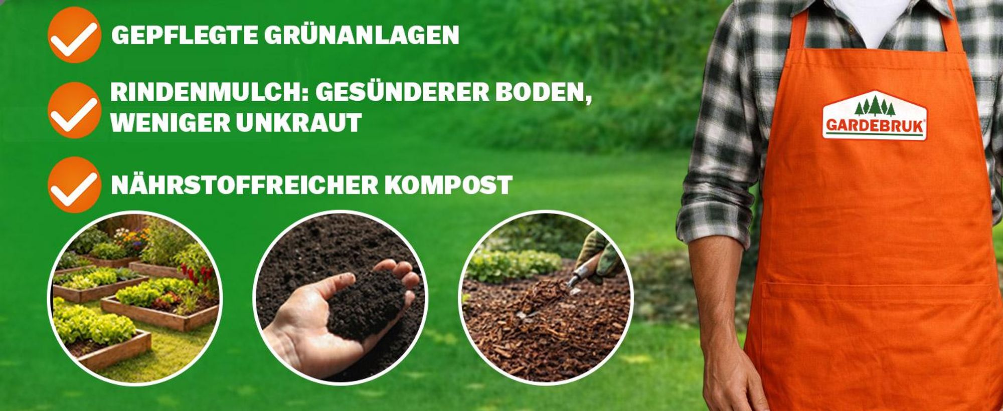 GARDEBRUK® Gartenhäcksler 3100W