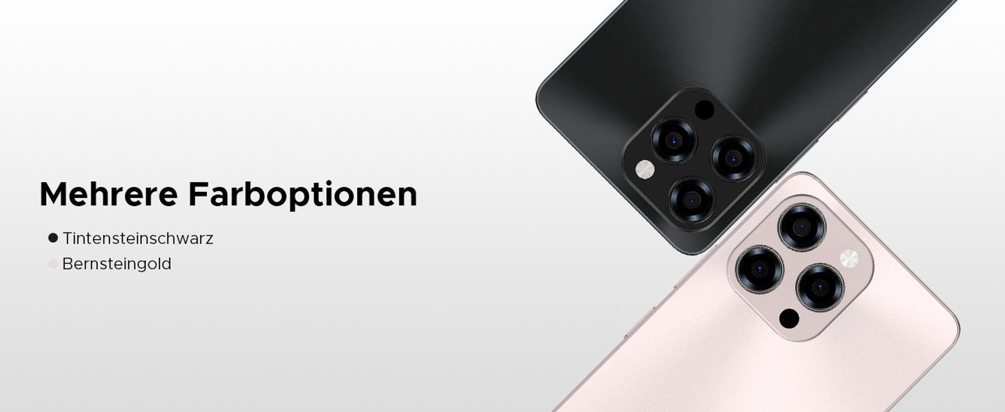 DOOGEE Note 58 Pro Smartphone, Android 16, 6,75" scherm met 90Hz, 6250mAh batterij, 32GB RAM + 256GB opslag, 4G, 16MP camera, NFC, vingerafdruksensor, zonder abonnement