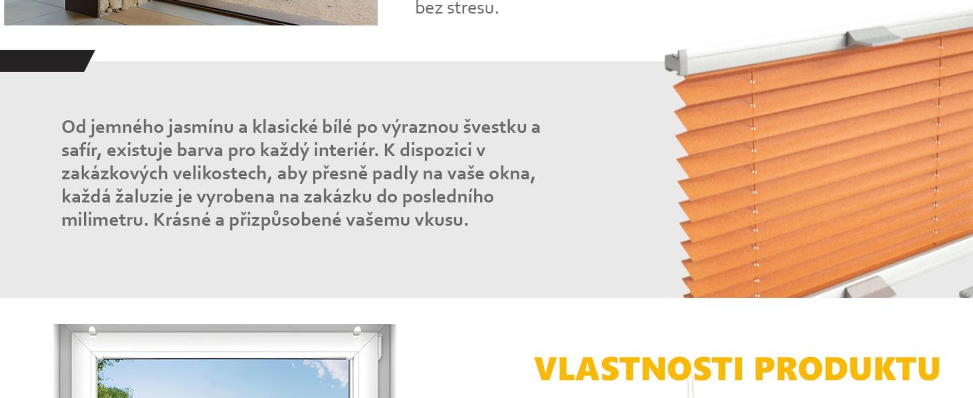 time4blinds - Plisovaná roleta, skládací roleta, zástěna, bílá, 60x180cm