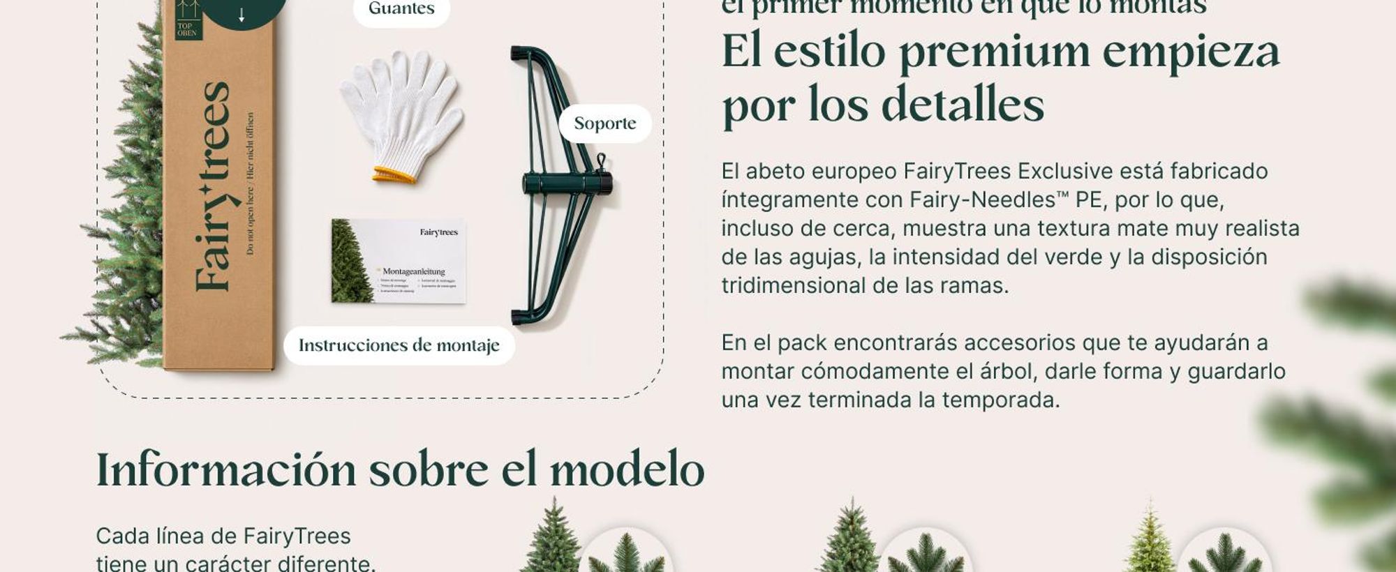 FAIRYTREES Albero di Natale 180 cm in PE 100% pop-up verde | Abete rosso selvatico fatto a mano in Europa | Albero di Natale con aghi realistici, dalla forma ampia con base in legno | Modello: FT02