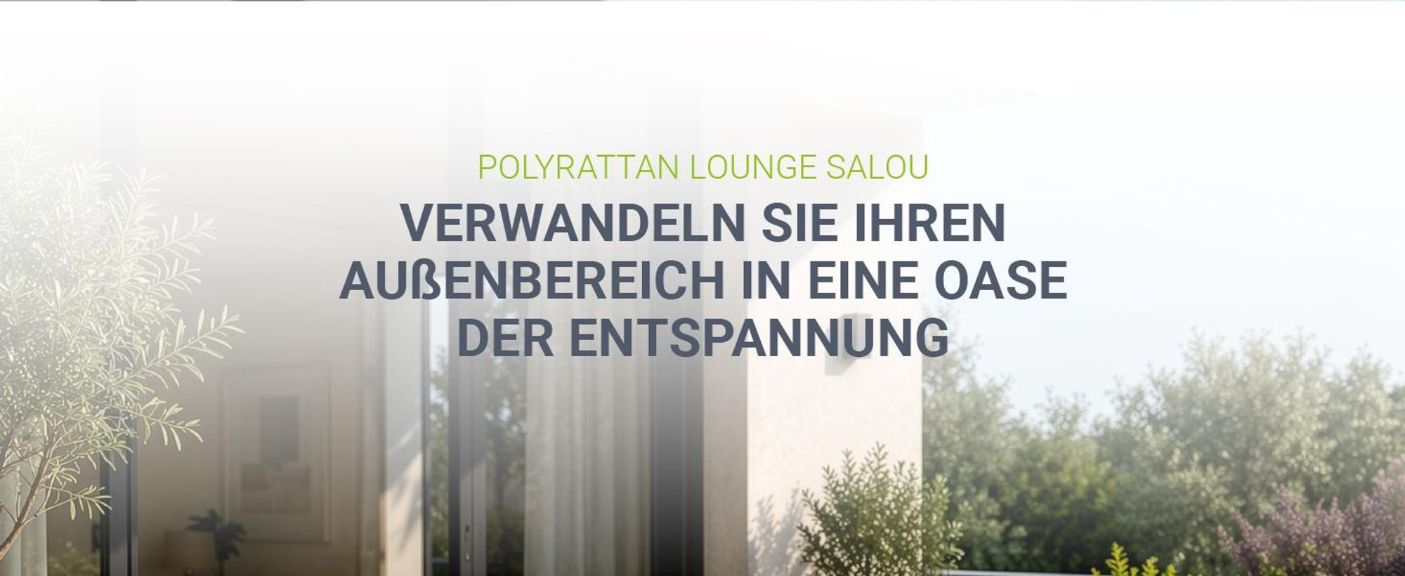 Juskys Polyrattan Gartenmöbel Set Salou - Lounge für 6 Personen, wetterfest - Creme