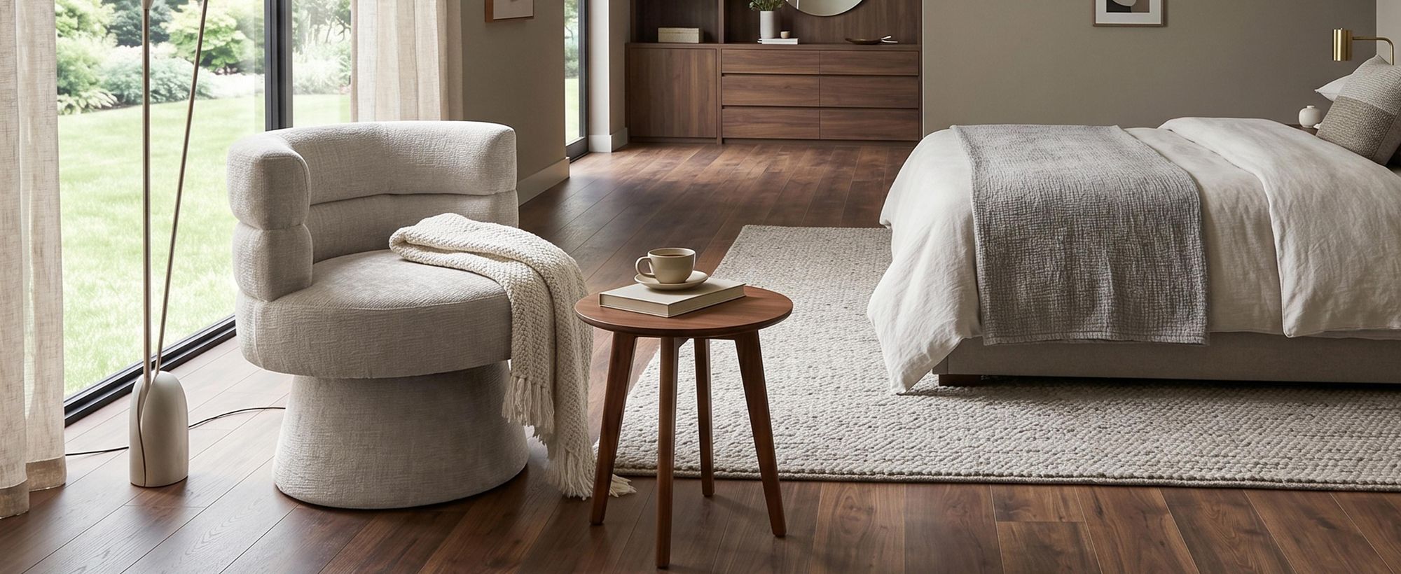 Duhome Drehsessel Modern Loungesessel aus Chenille Polstersessel 360° Drehbar Cocktailsessel für Wohnzimmer Schlafzimmer Salon, Beige