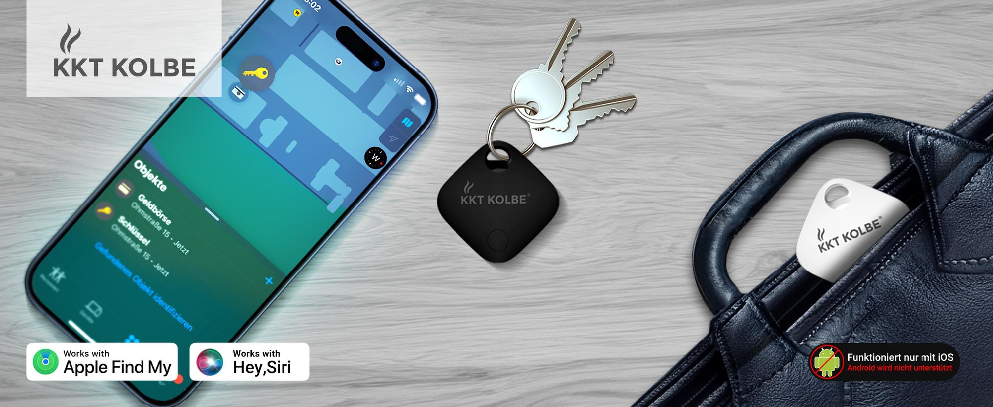 Titelbild des K-TAG Schlüsselfinder von KKT KOLBE