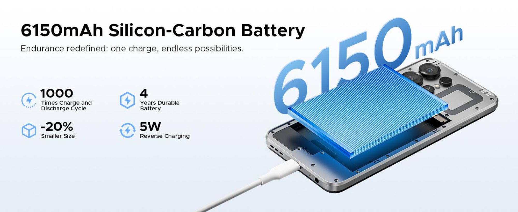 DOOGEE Note56X Pro – Chytrý telefon, Android 16, 6,56" displej s obnovovací frekvencí 90 Hz, baterie 6150 mAh, 32 GB + 128 GB, 4G, 13 MP, NFC, čtečka otisků prstů, podpora OTG, bez smlouvy