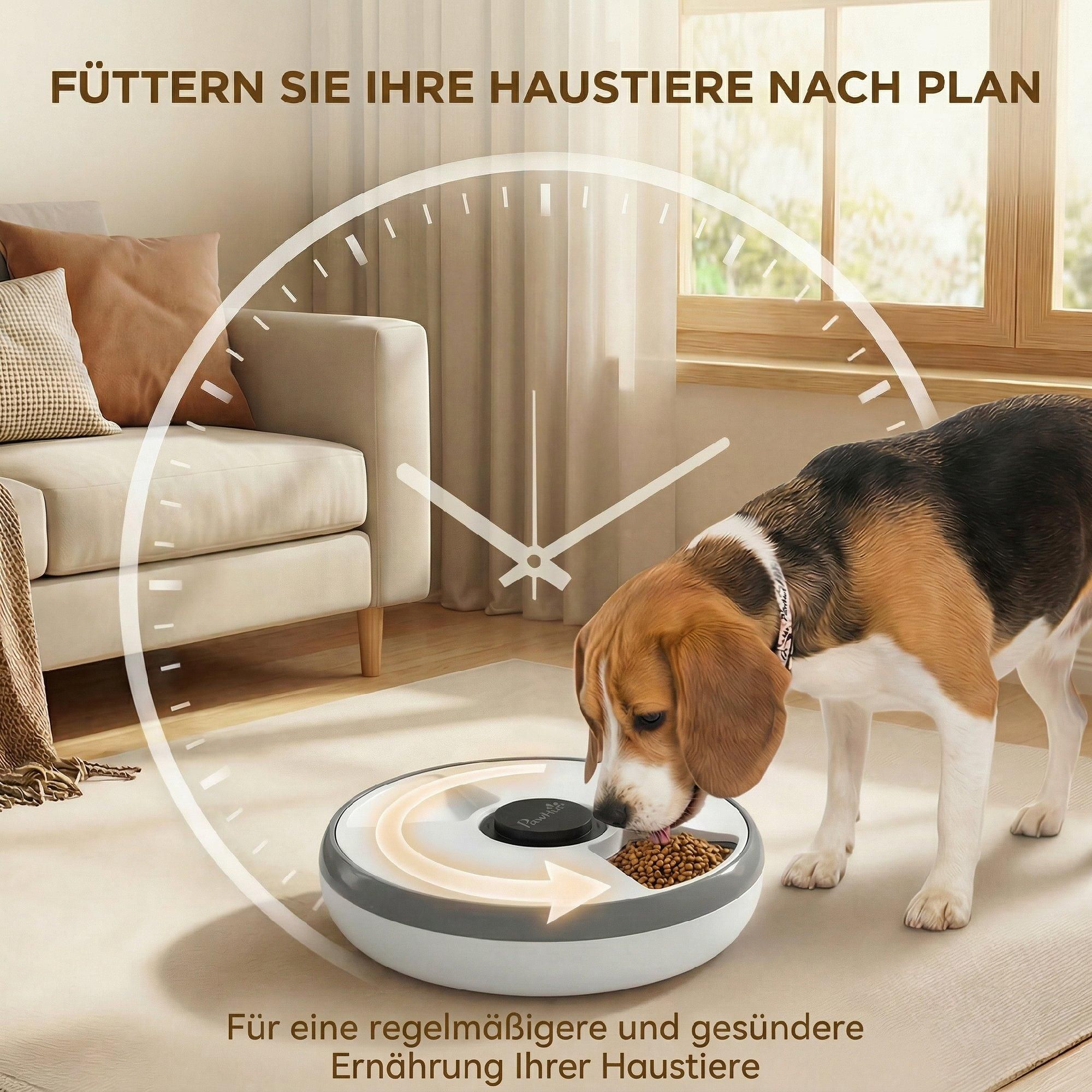 Nassfutter Tierfutterspender 6