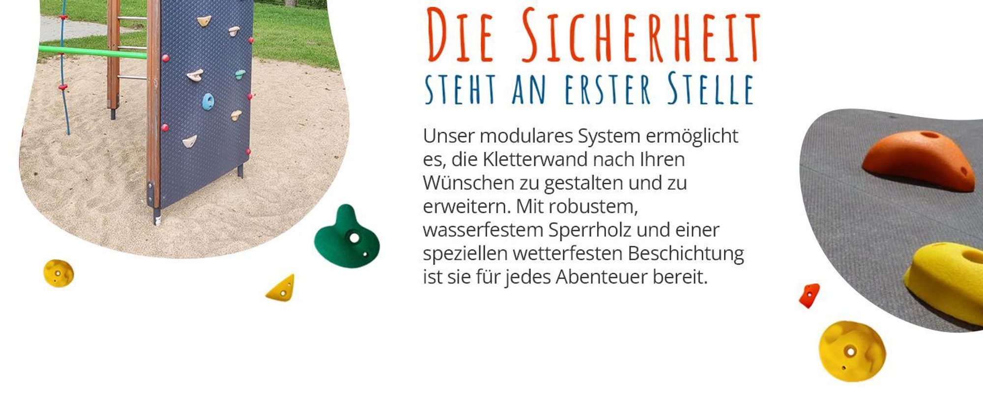 Create for You Kletterwand Kinder Outdoor + 15 Klettersteine - Schwarz Boulderwand für Garten, Spielplatz, Holzhaus - Wasserfest 180x120 cm