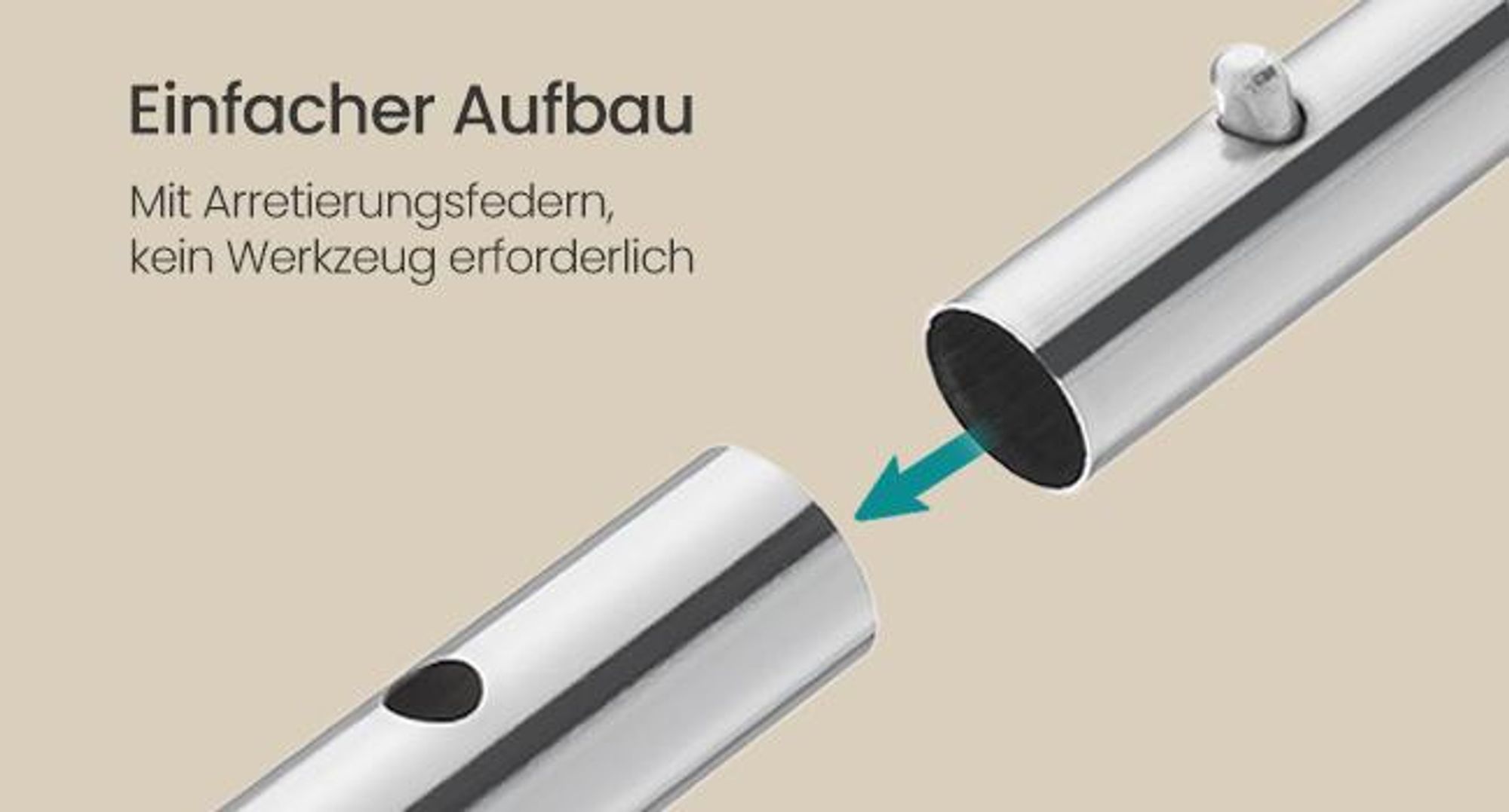 SONGMICS Kleiderständer auf Rollen, Garderobenständer, Kleiderstange ausziehbar, bis 150 kg belastbar