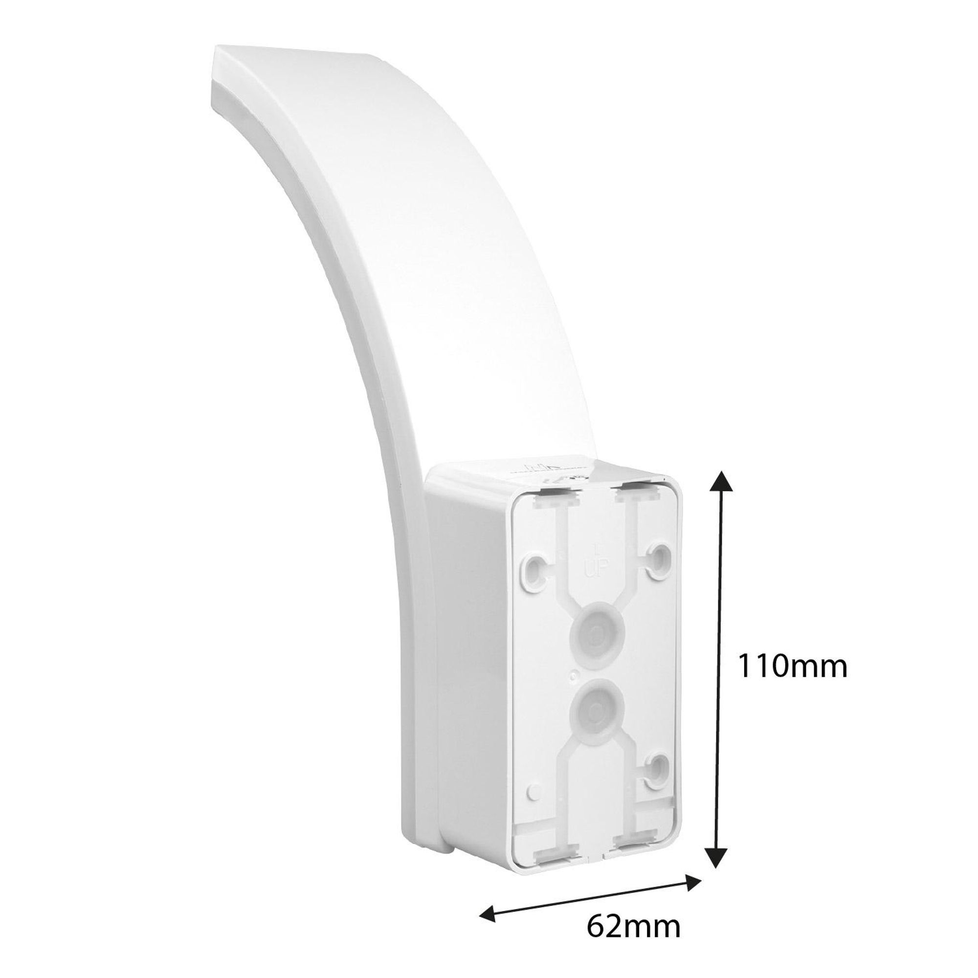 Maclean 20W Bewegungsmelder LED Lampe IP65 2000lm 4000K weiß MCE512