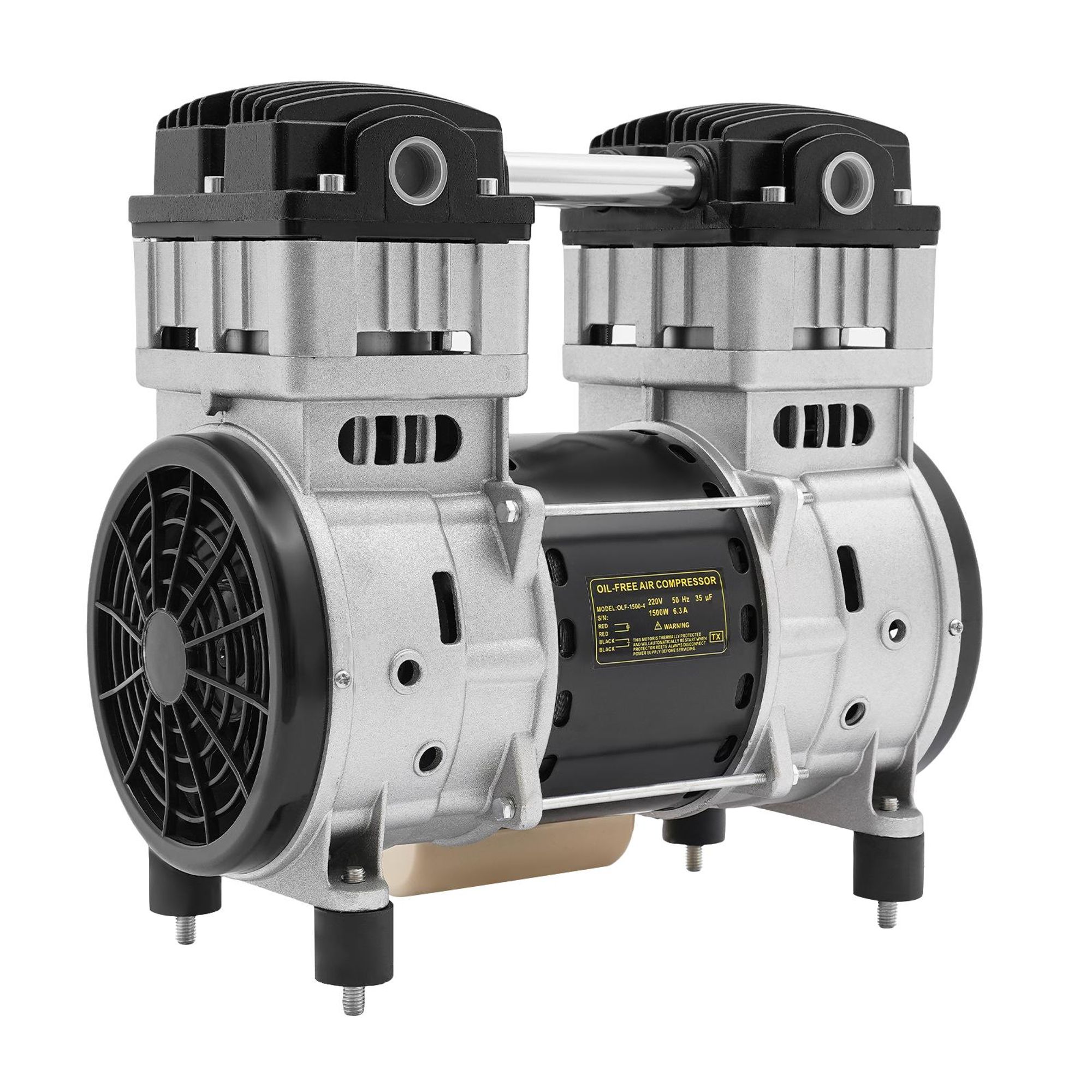 Luftkompressor Pumpenkopf, 1500W Luftkompressor Pumpenkopf, Luftkompressor Pumpenkopf mit Kondensatordraht