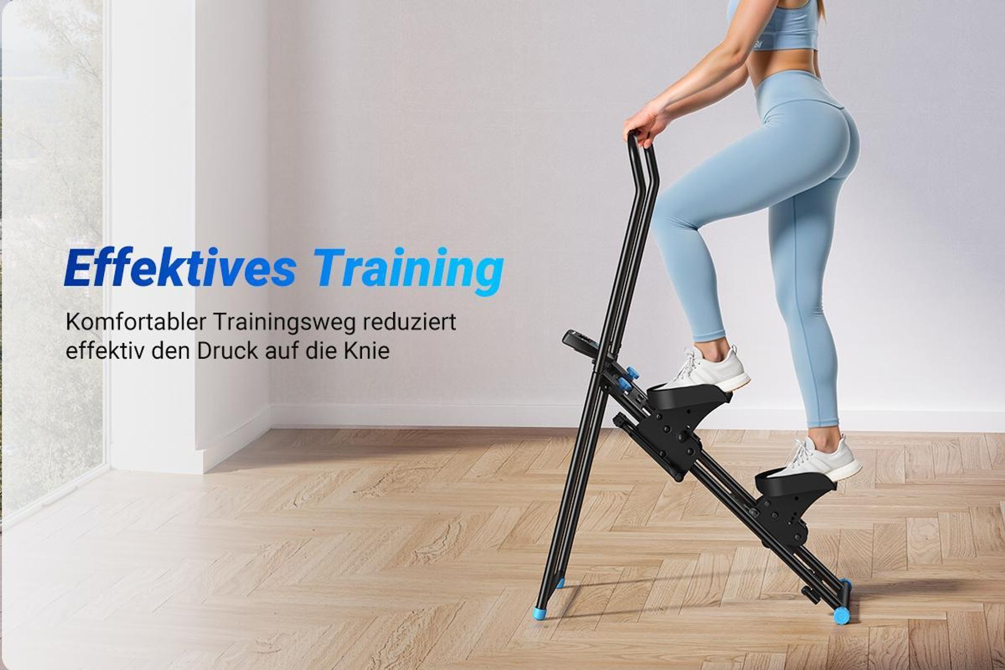 Stepper Neues Stair Stepper für Heimtraining, Rehabilitation, Vertical Climber Maschine für Ganzkörper-Workout bis 136 kg