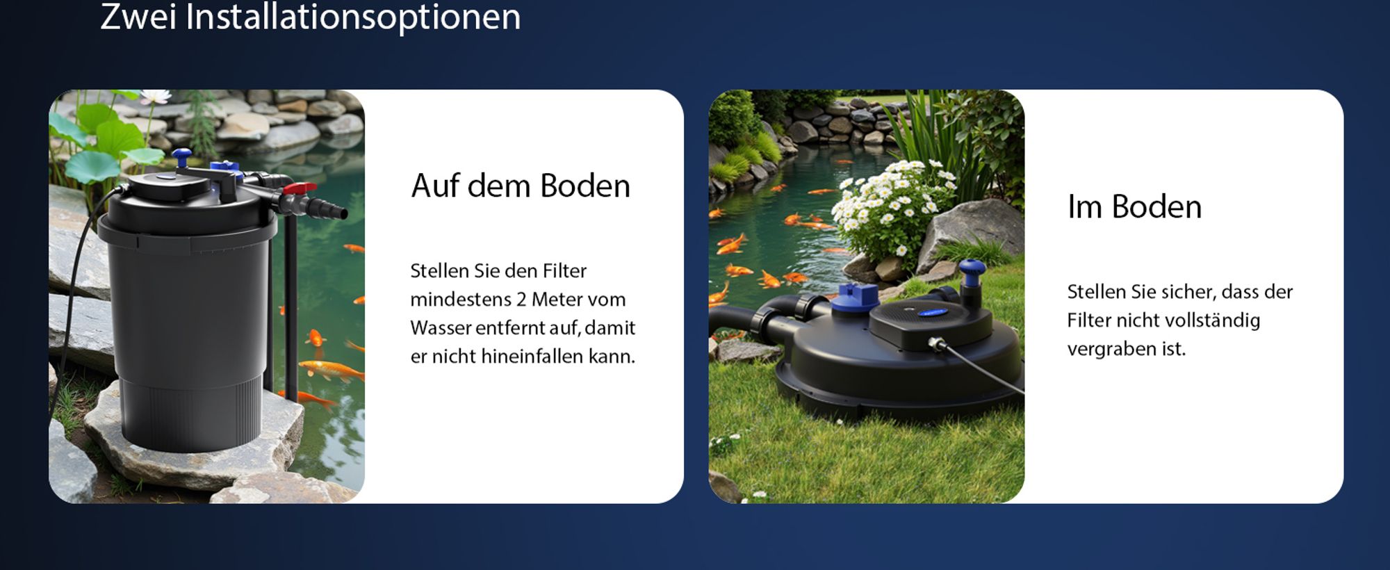 SunSun CPF-30000 Druckteichfilter 12.000 l/h / 55 W UVC Einheit, Teichdruckfilter für Teiche bis 60.000 Liter, Teichklärer, Filteranlage