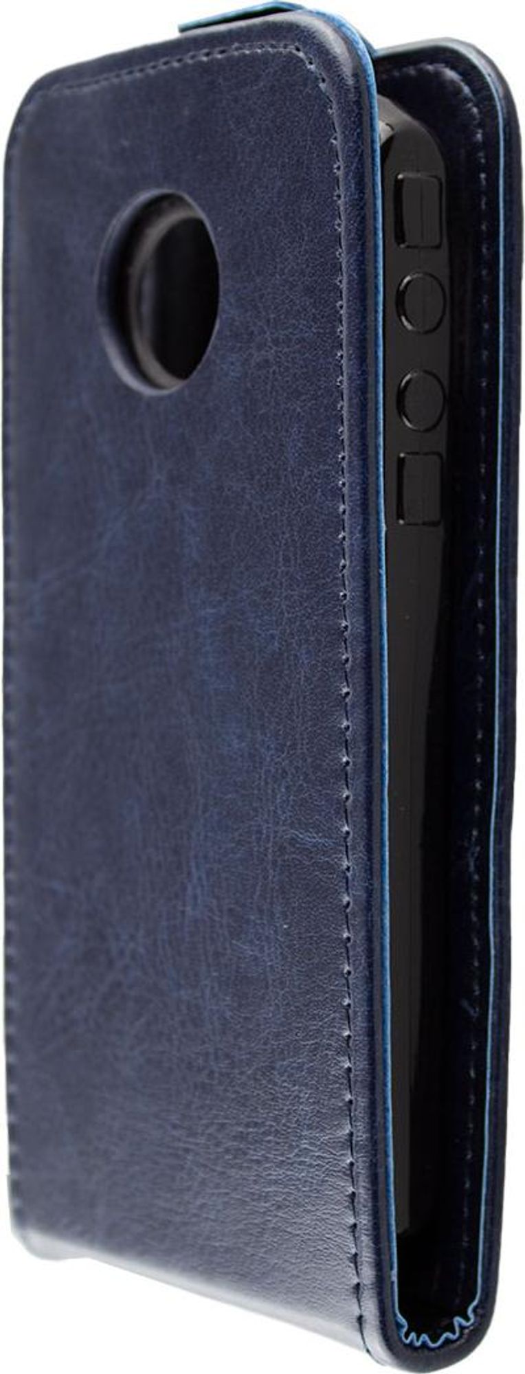 caseroxx Schutz Tasche Hülle Flip Cover kompatibel mit Emporia Simplicity (V27), Smartphone Tasche Flip Cover in blau Bild 2