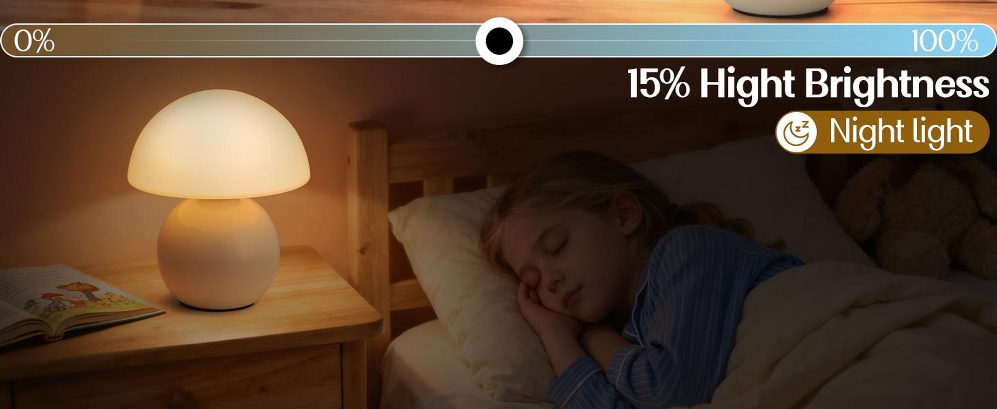 Nachttischlampe Dimmbare LED Akku Tischleuchte Touch Tischlampe Stufenloses Dimmen Tragbare USB Aufladbar kabellose lampe