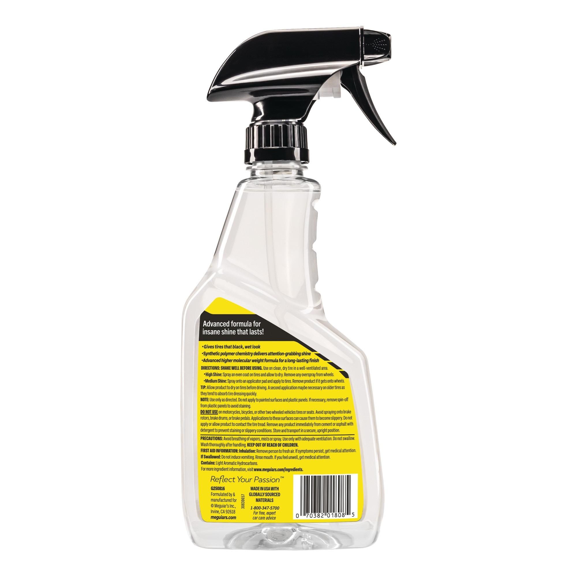 Meguiar's® Ultimate Insane Shine Tire Spray - Reifenglanzspray Reifenglanz