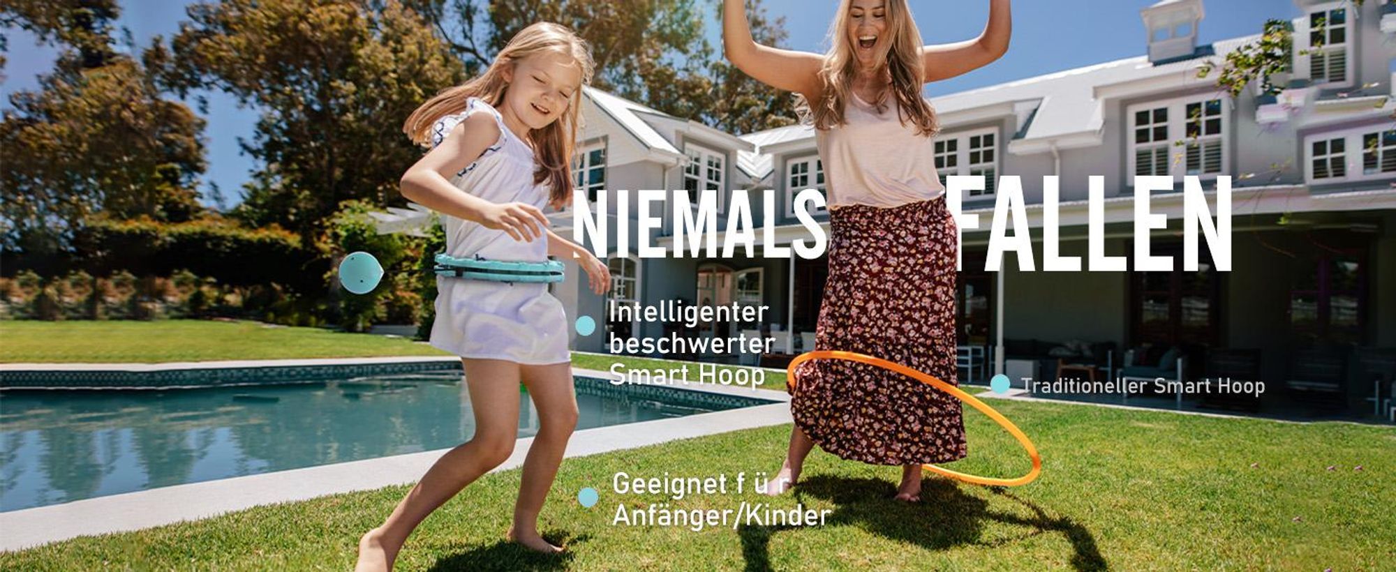 Hula-Hoop-Reifen, Smart Hoop Reifen, Gymnastikreifen, einstellbare Größe 66-120cm, für Gewichtsverlust, Fitness, Unterhaltun