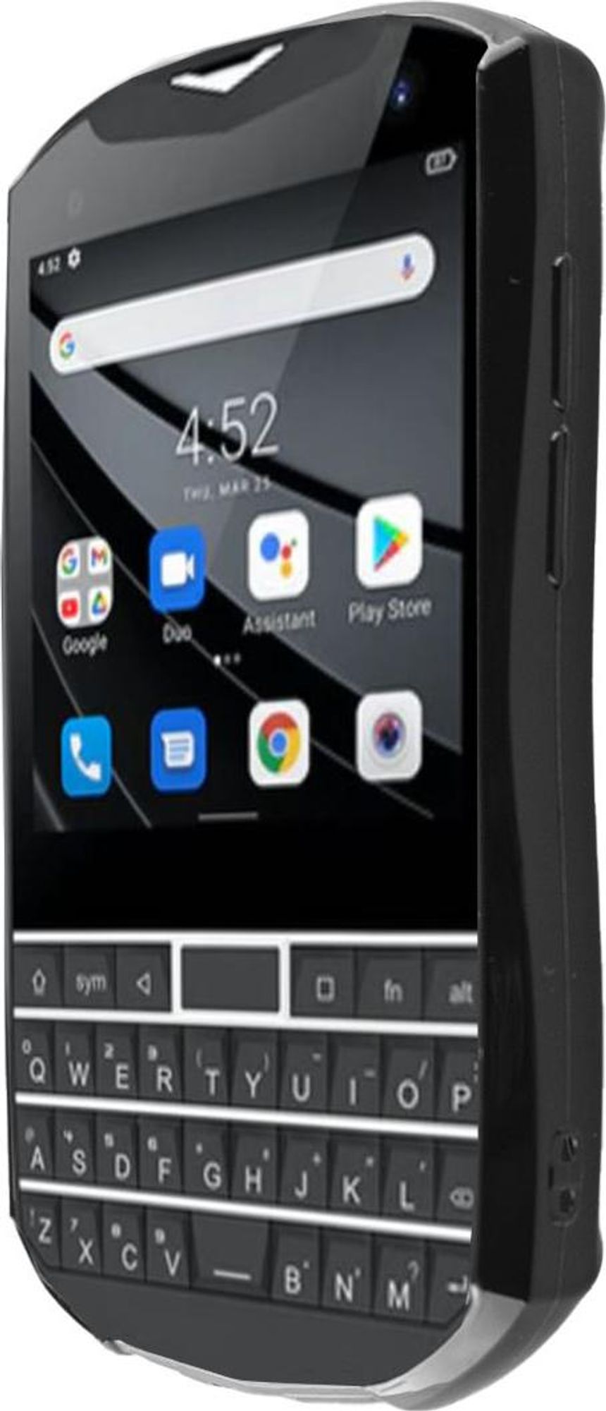 caseroxx Schutz-Hülle TPU-Hülle kompatibel mit Unihertz Titan Pocket, Gummi Handy Tasche schwarz Bild 4
