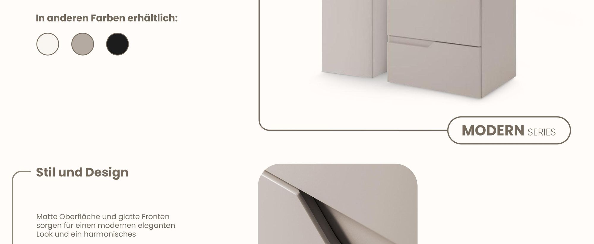 RODAN, Badmöbel, Badschrank, Badezimmermöbel, Badezimmer, MODERN, Waschbeckenunterschrank