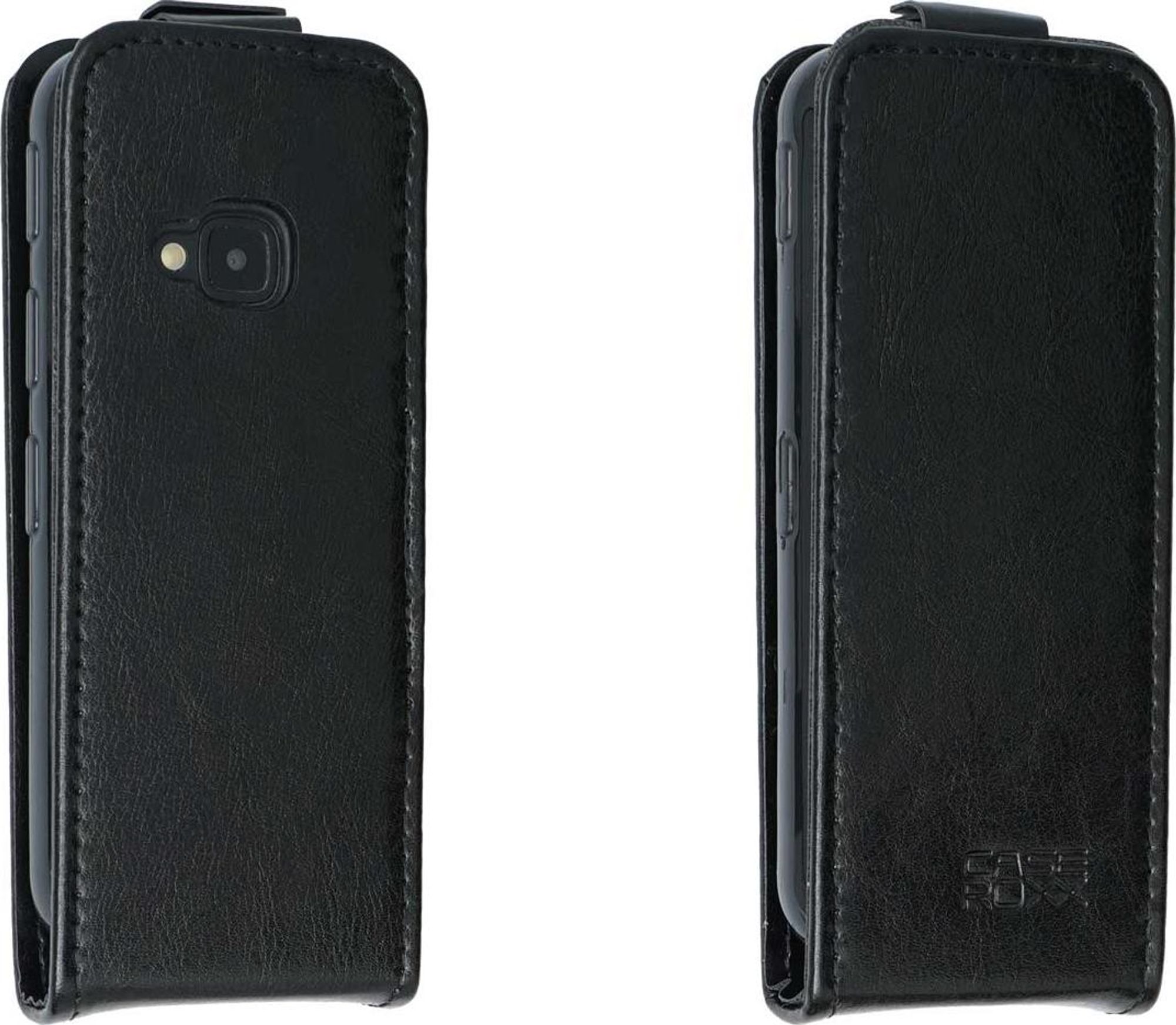 caseroxx Schutz Tasche Hülle Flip Cover kompatibel mit Nokia 5310 (2024), Smartphone Tasche Flip Cover in schwarz Bild 4