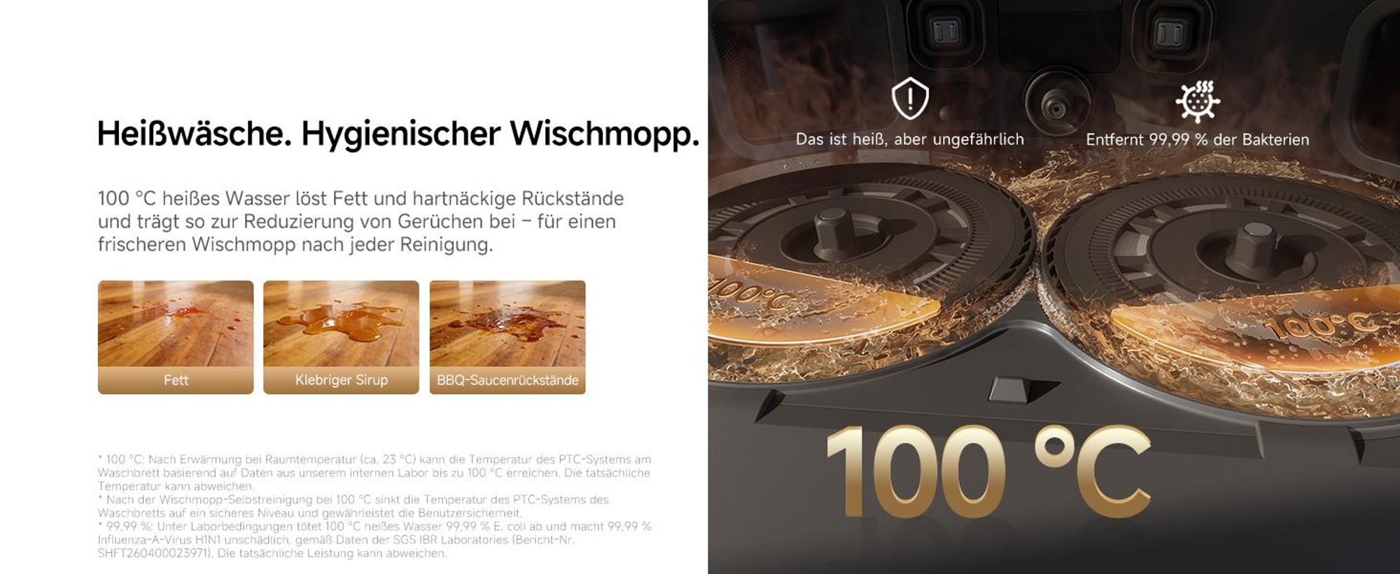 Dreame L60 Ultra Saugroboter mit Wischfunktion,35KPa Saugkraft,KI-3D-ToF-Vision,100°C Selbstreinigung,Doppelflexarme,ausziehbare Seitenbürste,Autolift
