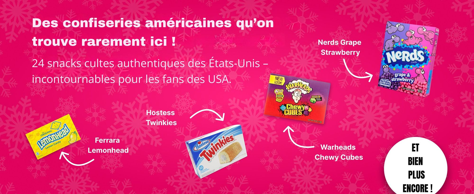 BOXILAND® calendrier avent US Sweets 2026, 24 bonbons américains, candy
