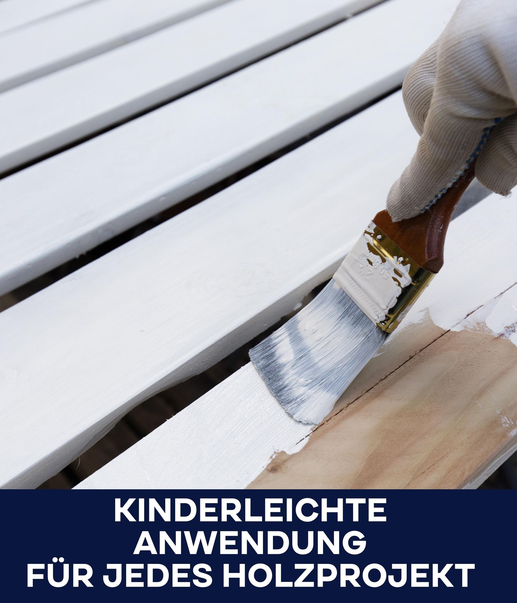 Plid Holz-Isoliergrund 2,25l Weiß für 18m² / Sperrgrund für Holzfarbe - Holzgrundierung für Wetterschutzfarbe sperrt Holzinhaltsstoffe ab