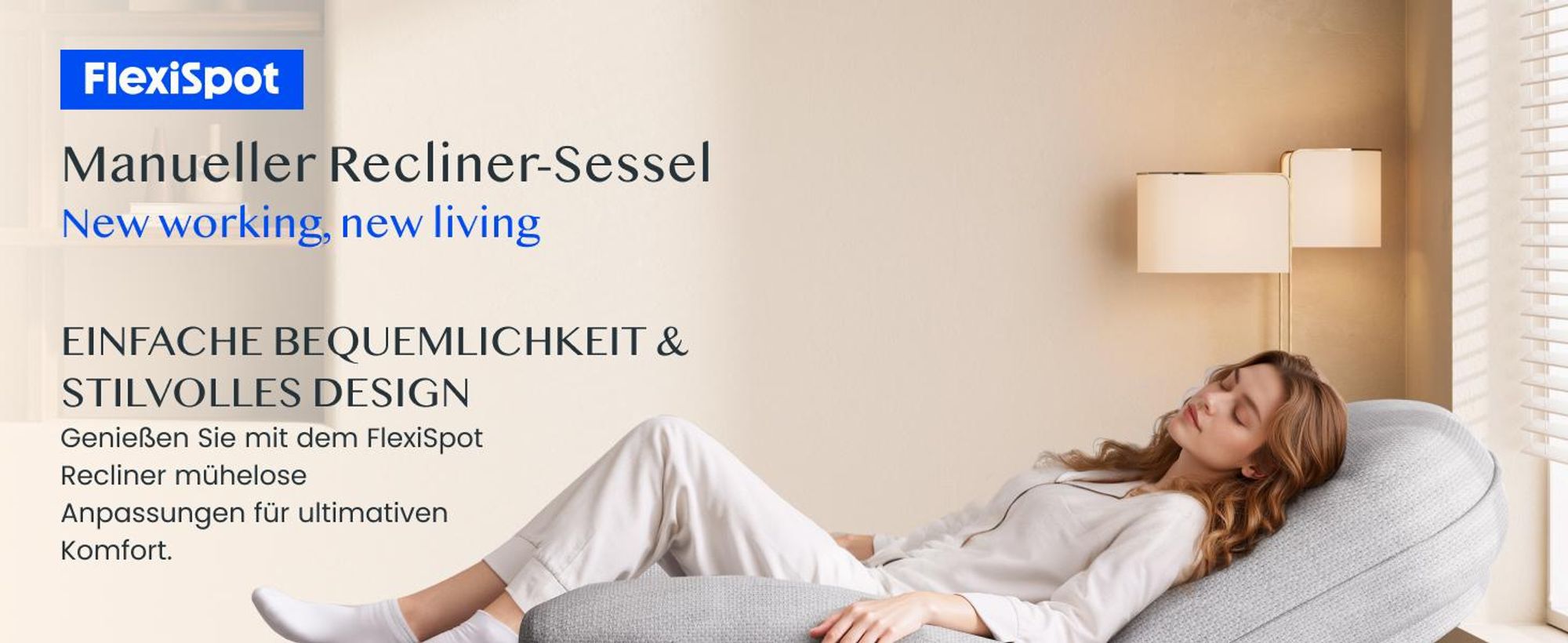 FLEXISPOT XR6 Oval Elektrischer Relaxsessel mit Decke, 360° drehbarer Fernsehsessel mit Liegefunktion, USB-Anschluss, Rückenlehne, Fußstütze, Grau