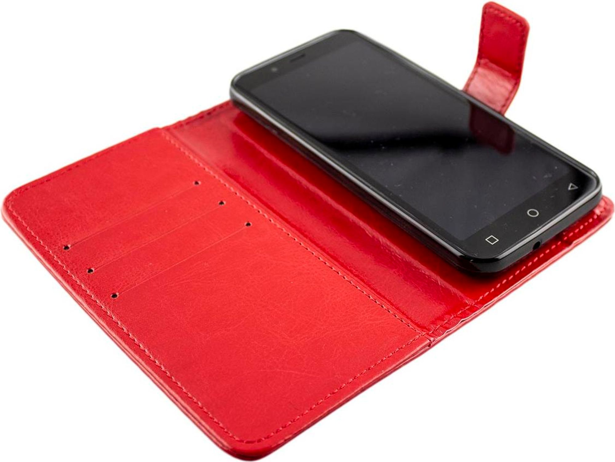 caseroxx Handy Hülle Tasche kompatibel mit Emporia Smart 4 Bookstyle-Case Wallet Case Bild 5