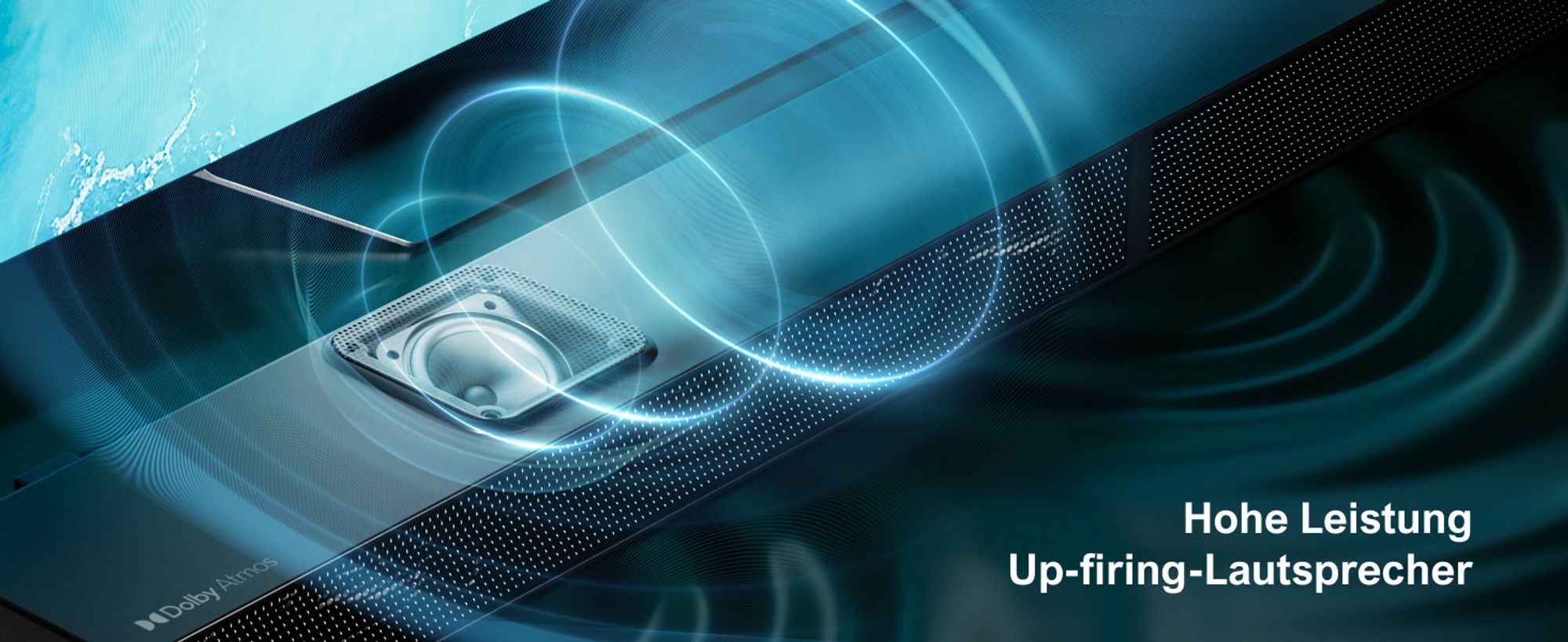 ULTIMEA 5.1.2 Kanal Soundbar für TV Geräte mit Dolby Atmos, Heimkino Surround Soundsystem mit Subwoofer für Kino Sound, HDMI/Opt/Bluetooth