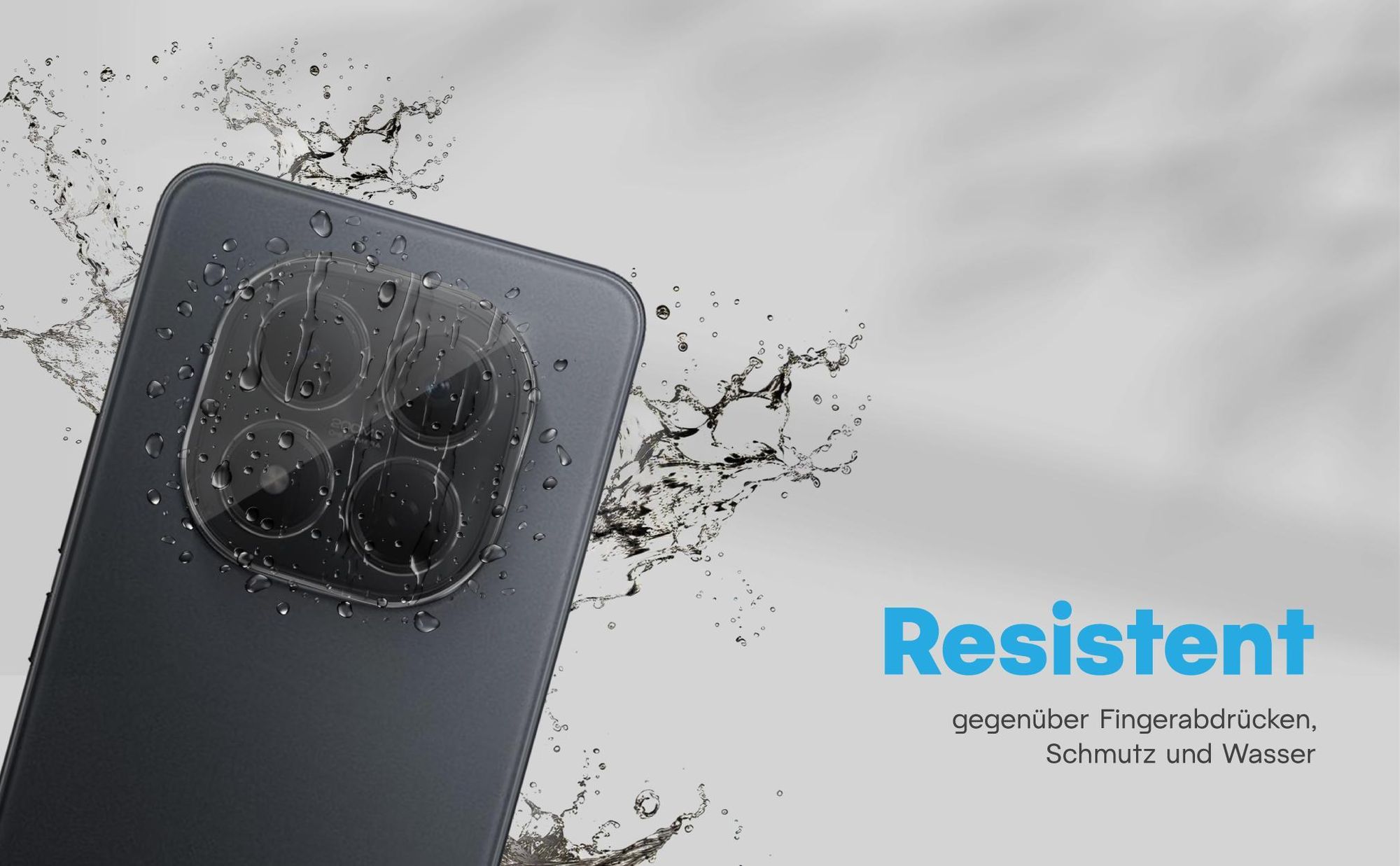 Zweierpack Kameragläser für Xiaomi Redmi Note 15 Pro - Resistent gegen Fingerabdrücke
