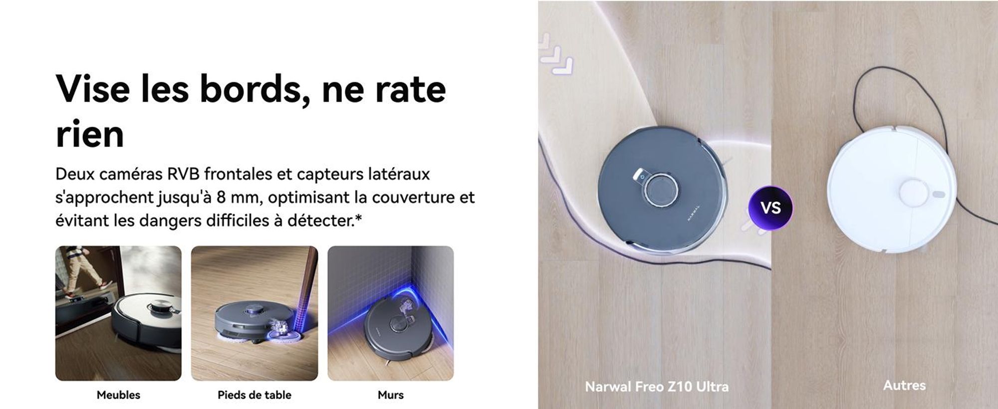 NARWAL Freo Z10 Ultra Sans sac Gris
