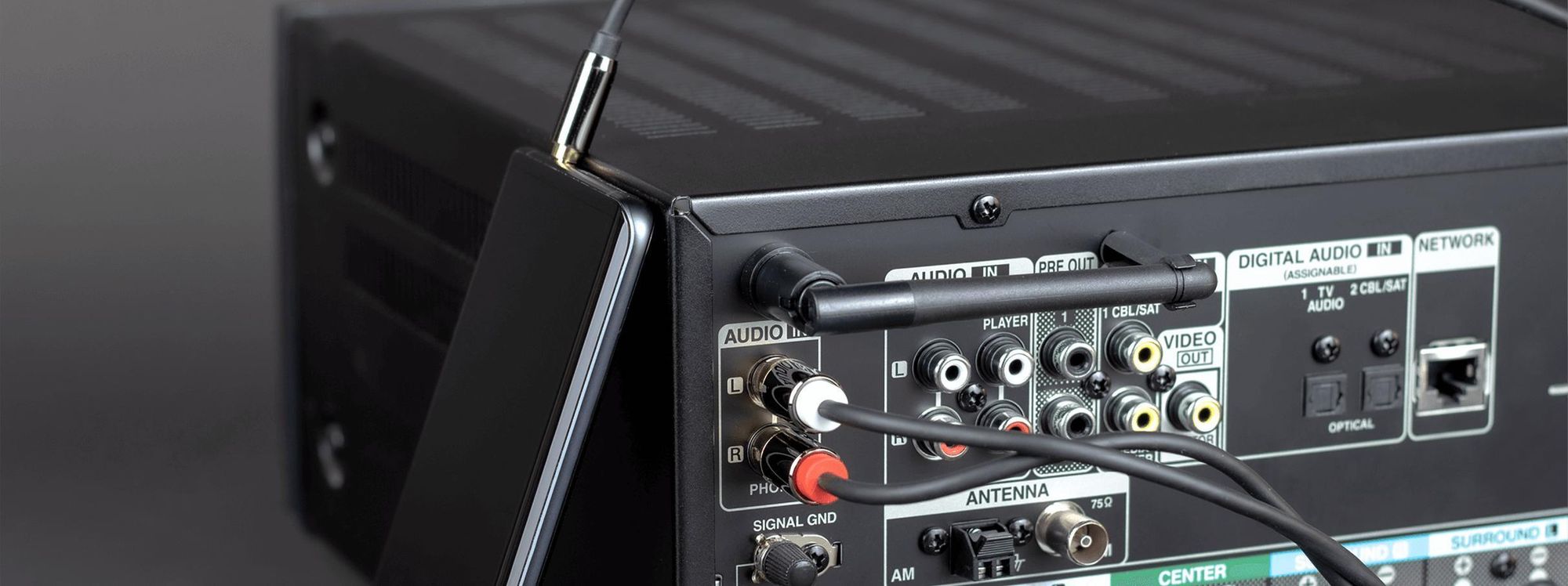 Klinke auf Cinch Kabel 2M 3,5mm Klinke Chinch Stereo Audio Kabel
