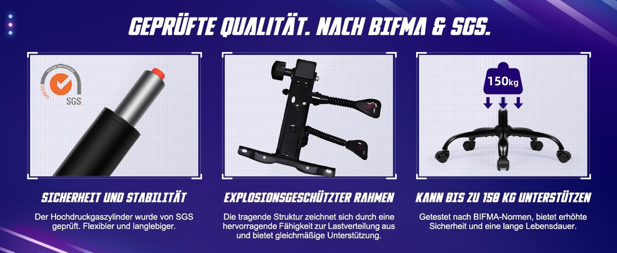 Adormii Gaming Stuhl, Ergonomischer Gaming Sessel, Schreibtischstuhl, Gamingstuhl mit Fußstütze, verstellbare Rückenlehne, Gaming stuhl 150 kg