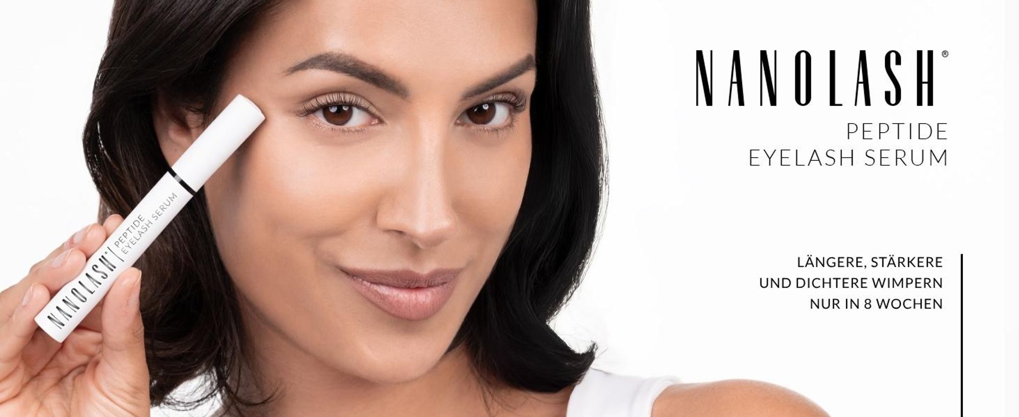 Nanolash Wimpernserum – längere, dichtere und kräftigere Wimpern in nur 8 Wochen!