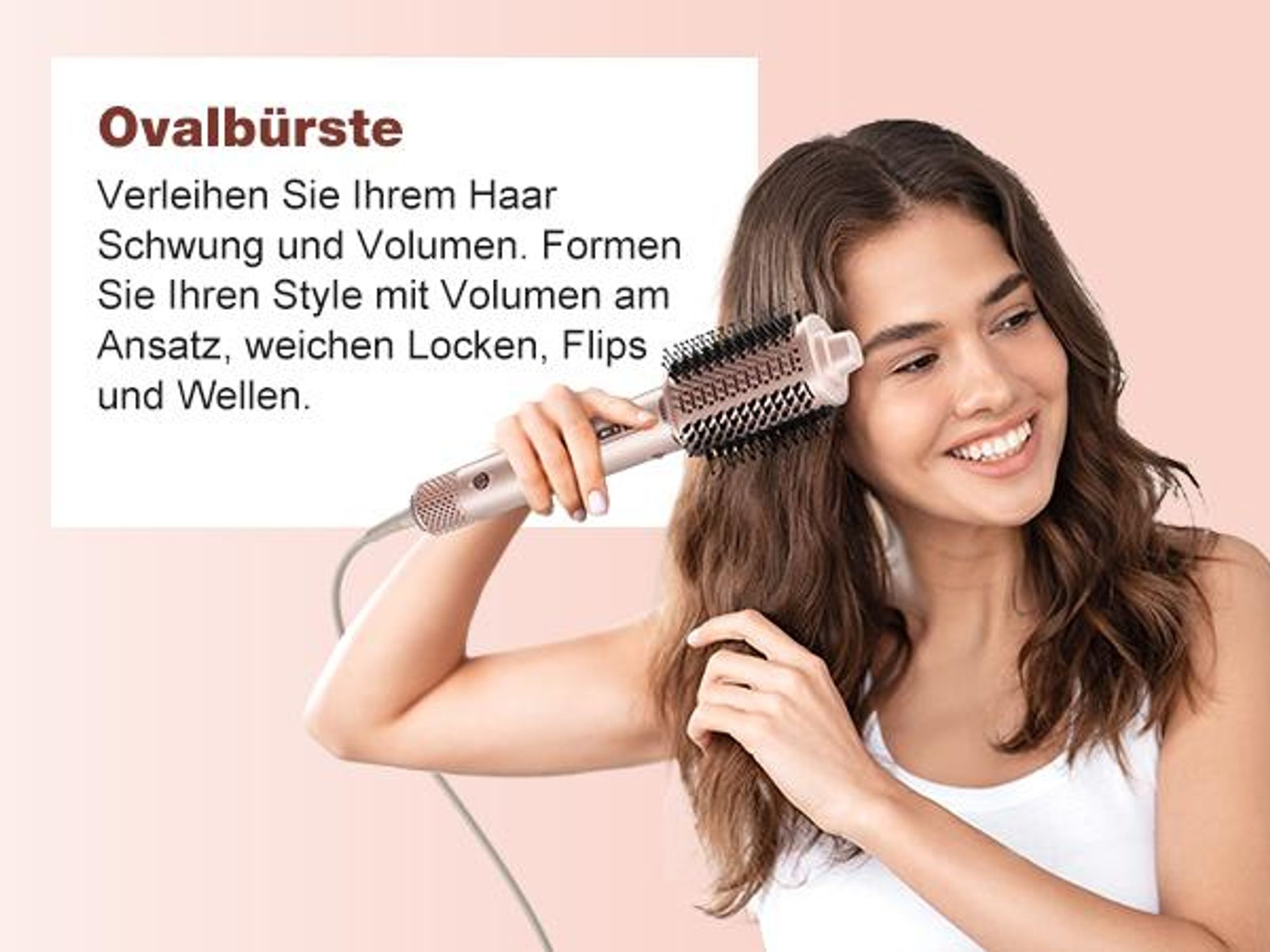MCURO Warmluftbürste 7-in-1 Multihaarstyler 110000 U/Min,Lockenstab Auto-Wrap Ionen Föhn Airstyler,Hairstyler,Haartrockner,Lockenstab & Glätteisen,mit Reisebox
