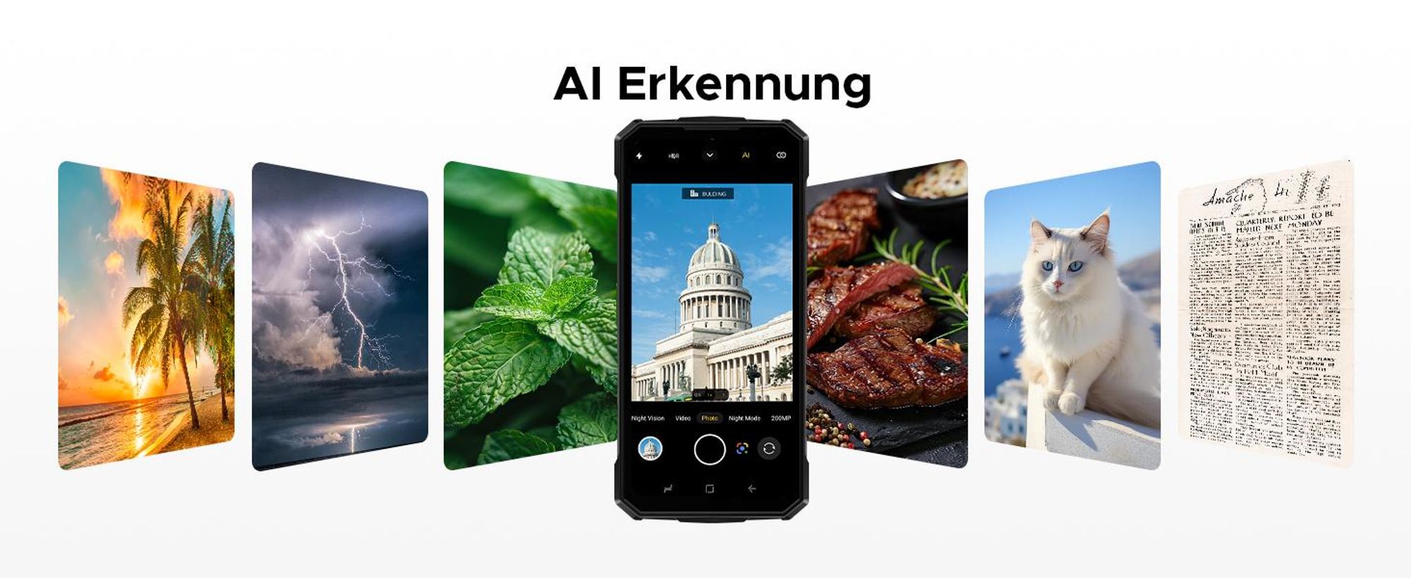 DOOGEE Fire 5 Pro Outdoor Smartphone Handy, Android 15, 4G, IP68/IP69K, 6,6" 90Hz, 13000mAh, 18W, 20+128GB, 13MP, NFC, Fingerabdruck, ohne Vertrag