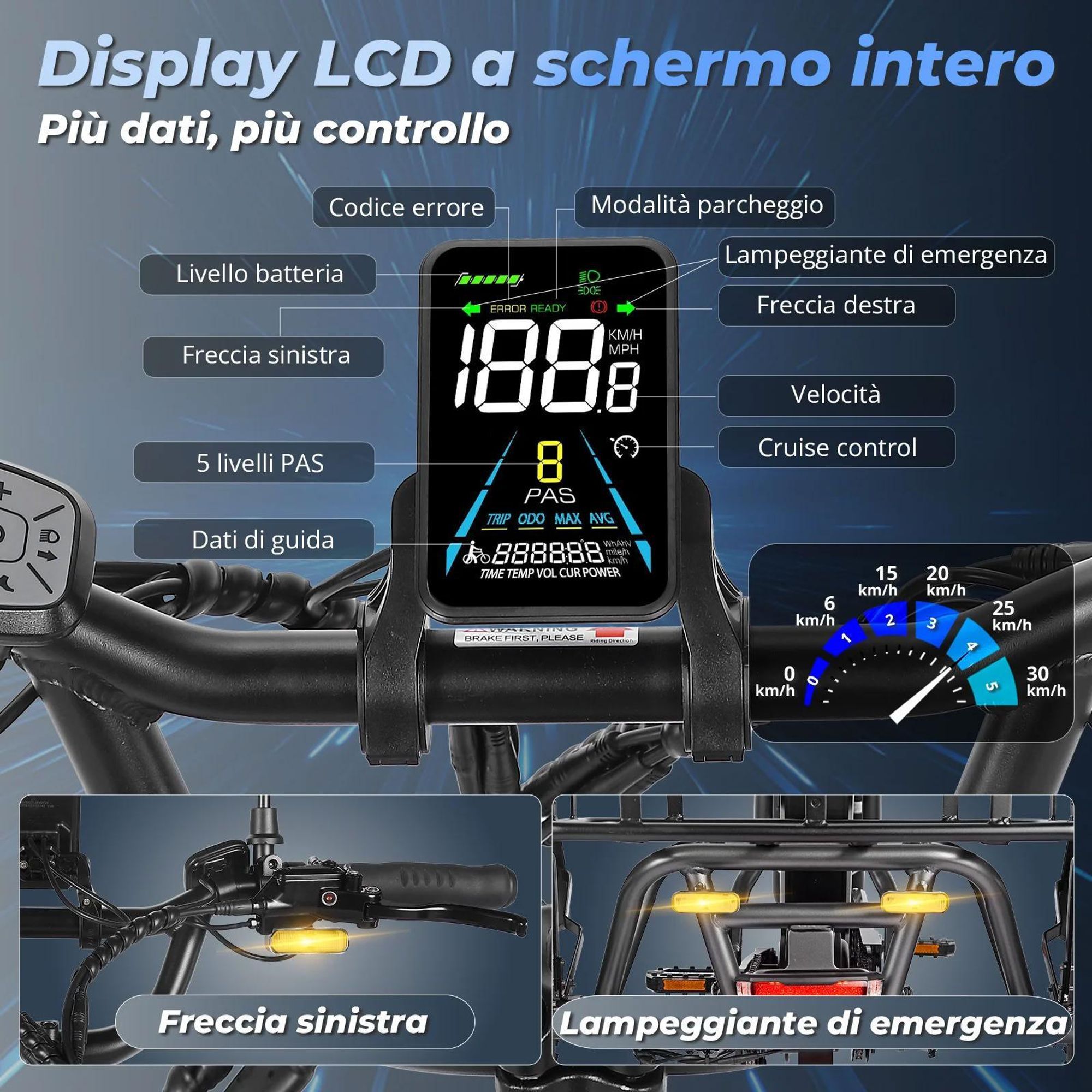 FAFREES F20 Mate Triciclo Elettrico - Batteria 48V21AH Freni a Disco Idraulici 20 Pollici Pneumatici - Grigio