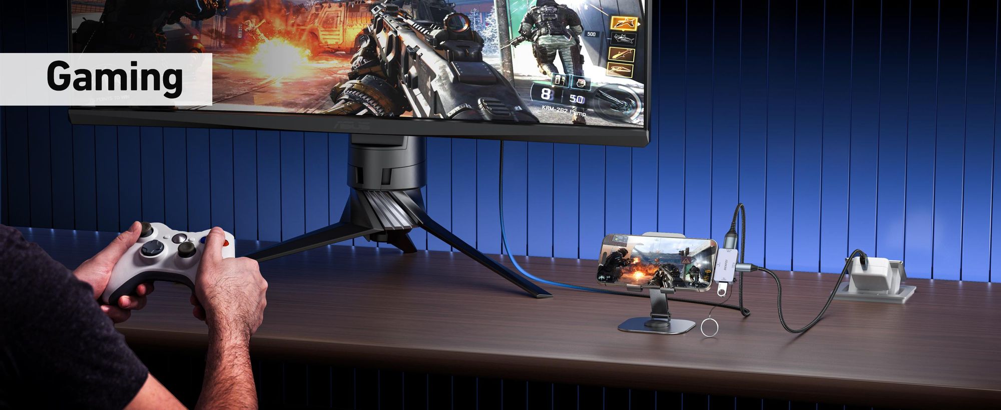 BENFEI Hubs USB C Hub 3in1 Super Kompakt HDMI 4K 60Hz