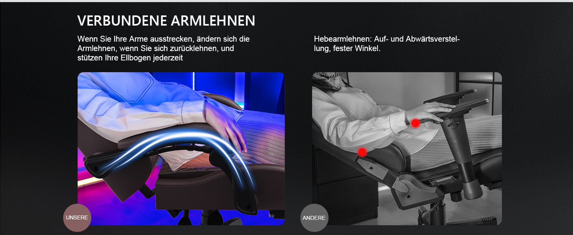 GTPLAYER Gaming-Stuhl ACE PRO, Ergonomischer Bürostuhl Neigbare Armlehnen Mit Fußstütze, Hi-Fi Lautsprecher, Beeindruckende Klang-atmosphäre, Hellbraun