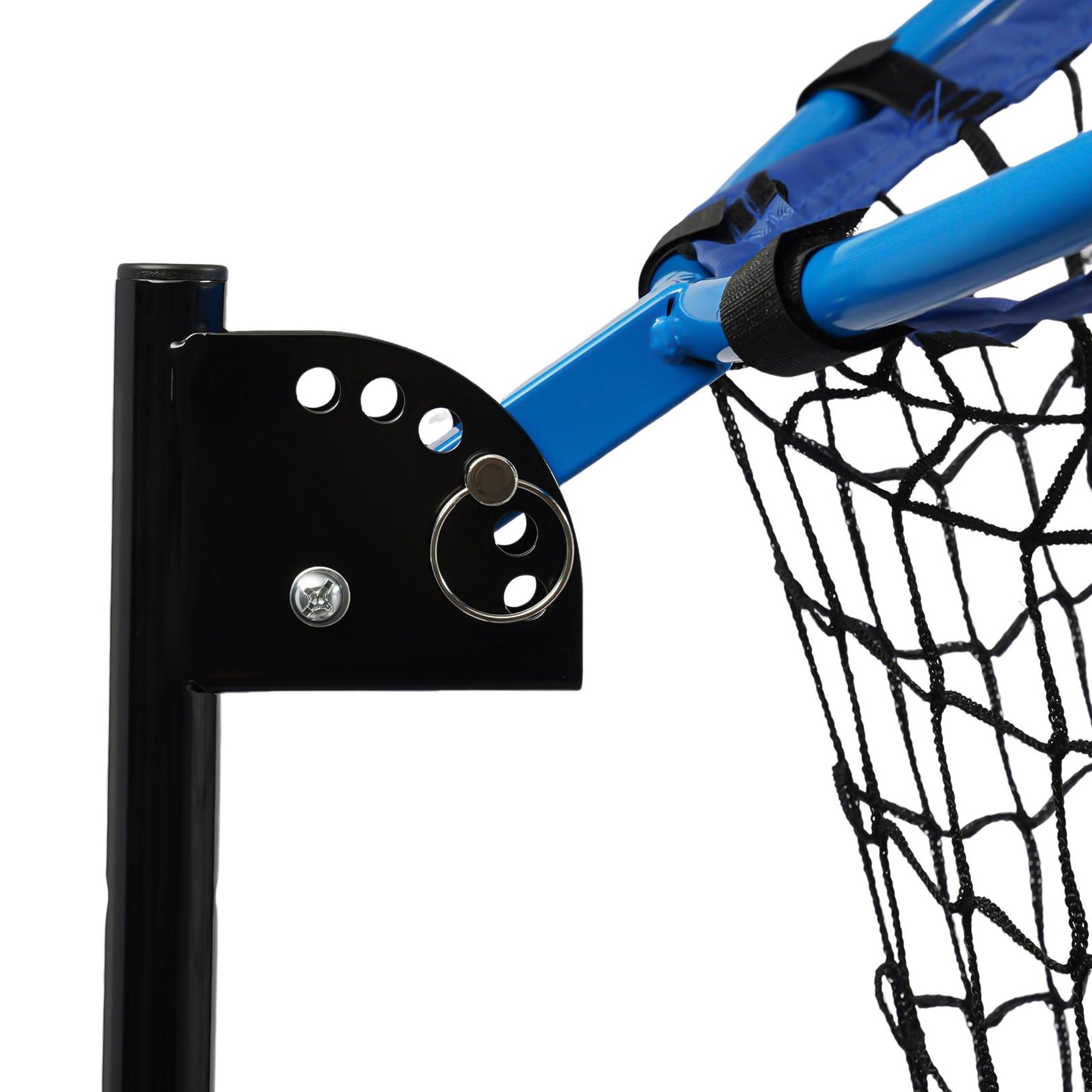 330cm Verstellbares Volleyballnetz mit Rädern Volleyball-Trainingsgeräte für Volleyballunterricht