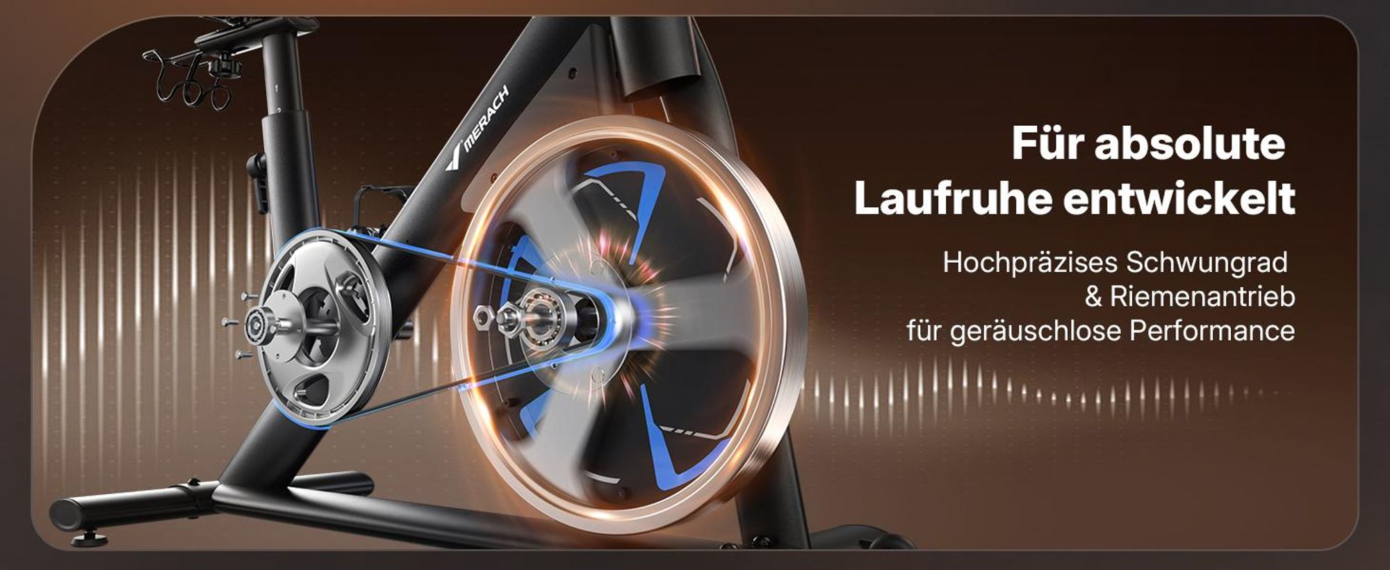 Heimtrainer Fahhrad für Zuhause, leises Fitnessbike mit LCD-Display, Magnetischer Widerstand, 8 Widerstandsstufen, bis 150 KG belastbar