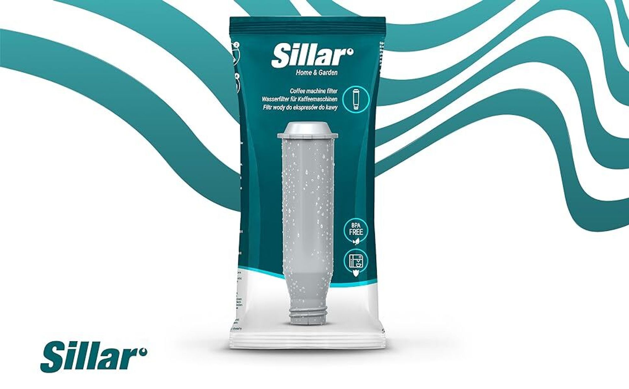 Sillar 2 Stück Wasserfilter für Krups Nivona Melitta – Ersatz F088 NIRF700 PRO AQUA