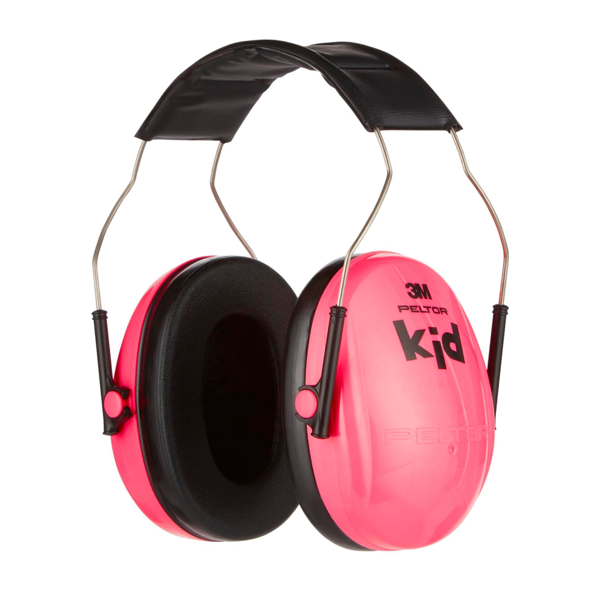 3M™ PELTOR™ Kapselgehörschutz für Kinder - SNR-Wert 27 dB - Anti-Lärm-Kopfhörer - Pink