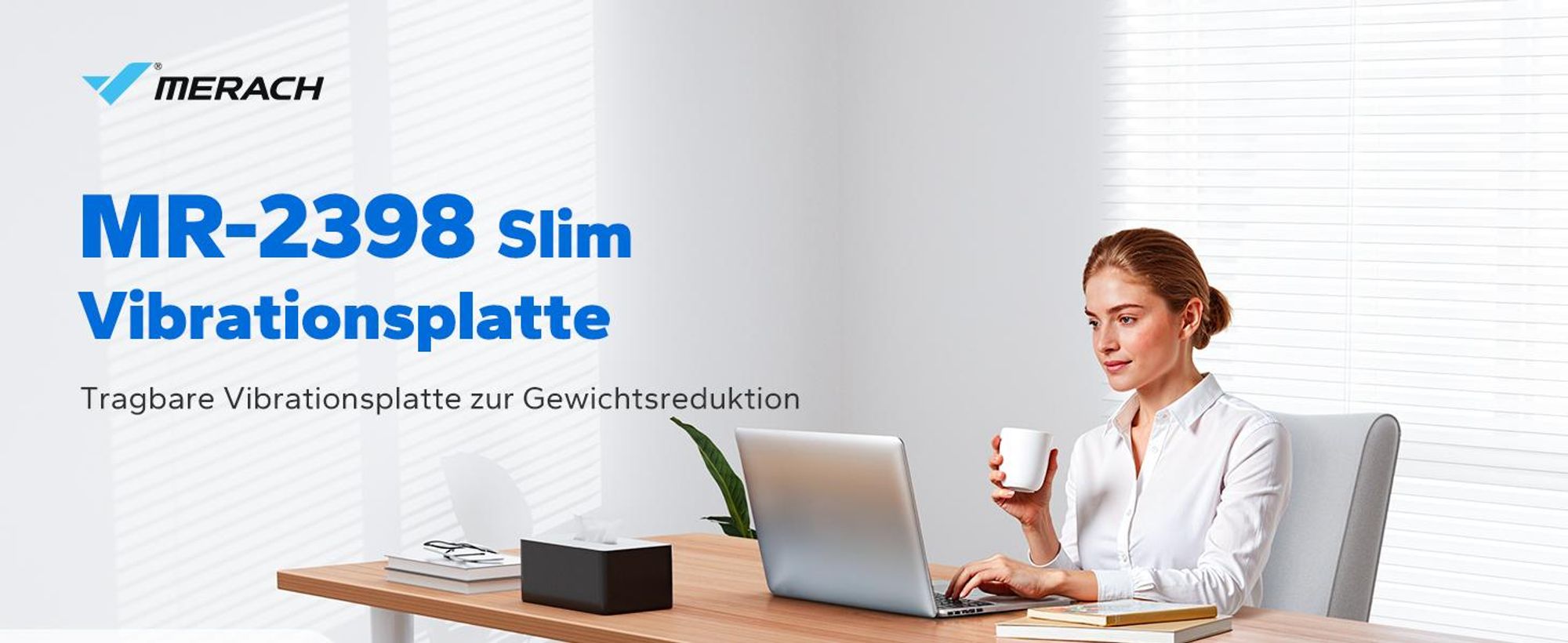 Vibrationsplatte – Mini-Vibrationsplattform mit LED-Display, mit Fernbedienung, für Ganzkörpertraining zu Hause, bis 136 kg