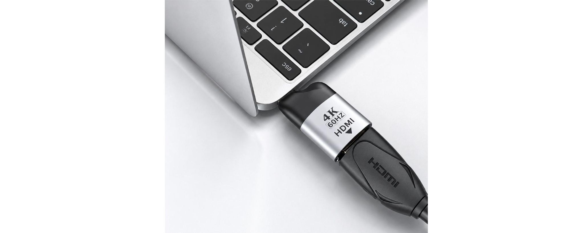 I46 USB-C auf HDMI Adapter Kabel 4K UHD 3D Typ C zu HDMI für Laptop PC Smartphone Tablet TV Monitor Beamer MacBook Samsung Huawei USB-C Video Adapter