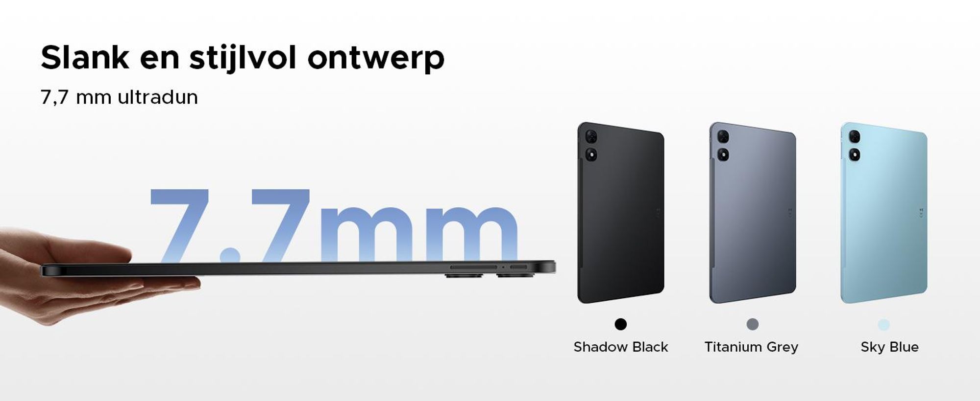 P13 Pro 4G LTE Tablet met dubbele SIM-kaart. Android 16, 13,4" scherm met 2.4K resolutie en 120Hz, 48GB (12+36) RAM + 256GB ROM (uitbreidbaar tot 2TB met TF-kaart), 12000mAh batterij, Widevine L1, Gemini AI – inclusief toetsenbord, muis en stylus