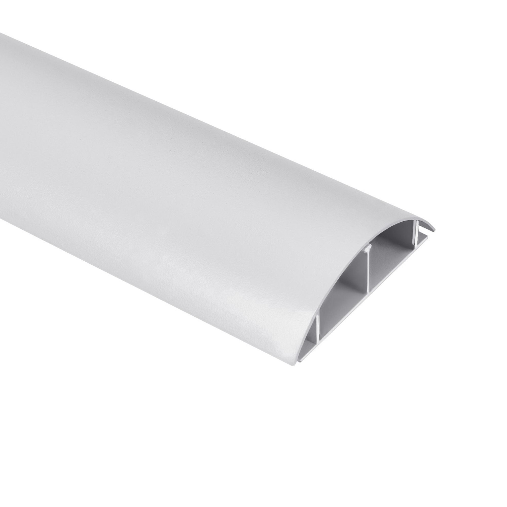 Aluminium-Kabelabdeckleiste 62x20x750mm silber MC-814 S Maclean